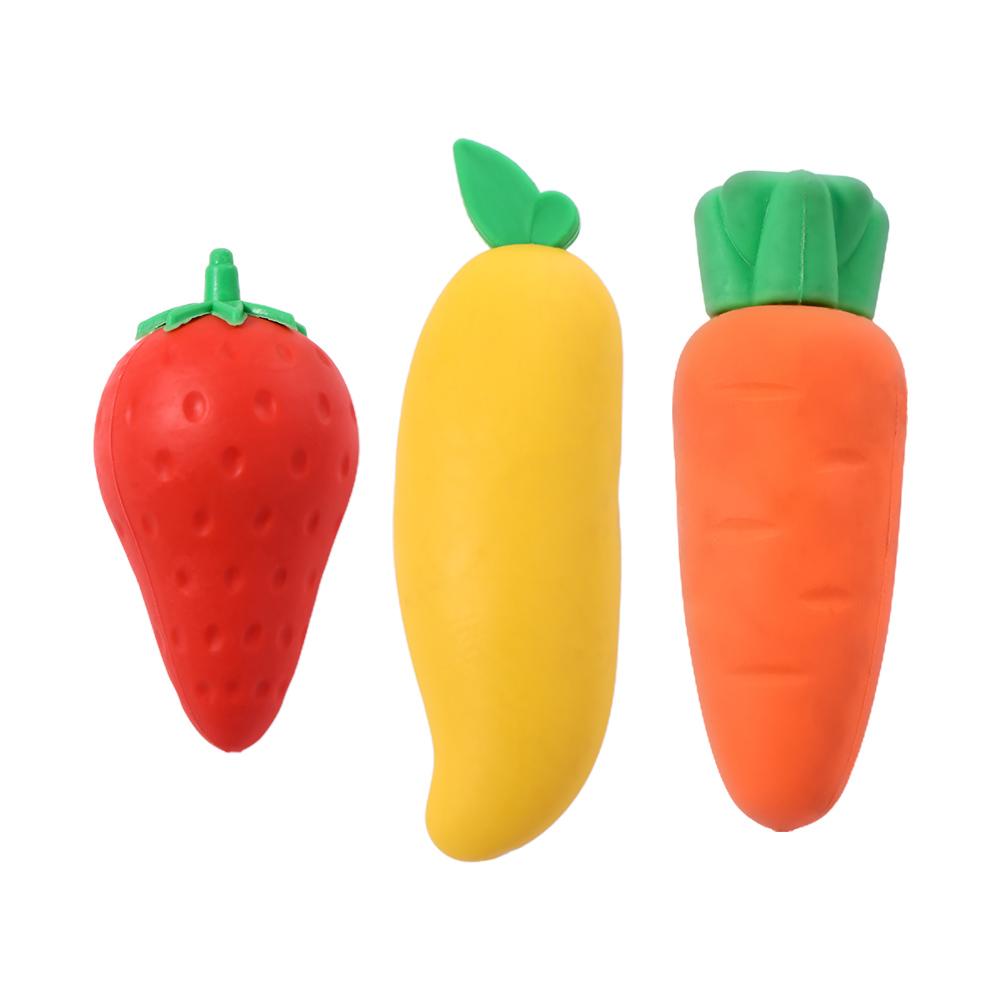 Office Supplies Correction Supplies Big Fruit Erasers Soft Pencil Erasers Students Stationery
