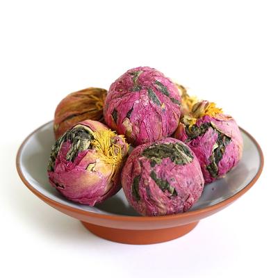 HelloYoung 100g 2017 Kwiat Piwoni Yunnan Bulang puer Pu'er Puerh Herbata Surowa Piłka