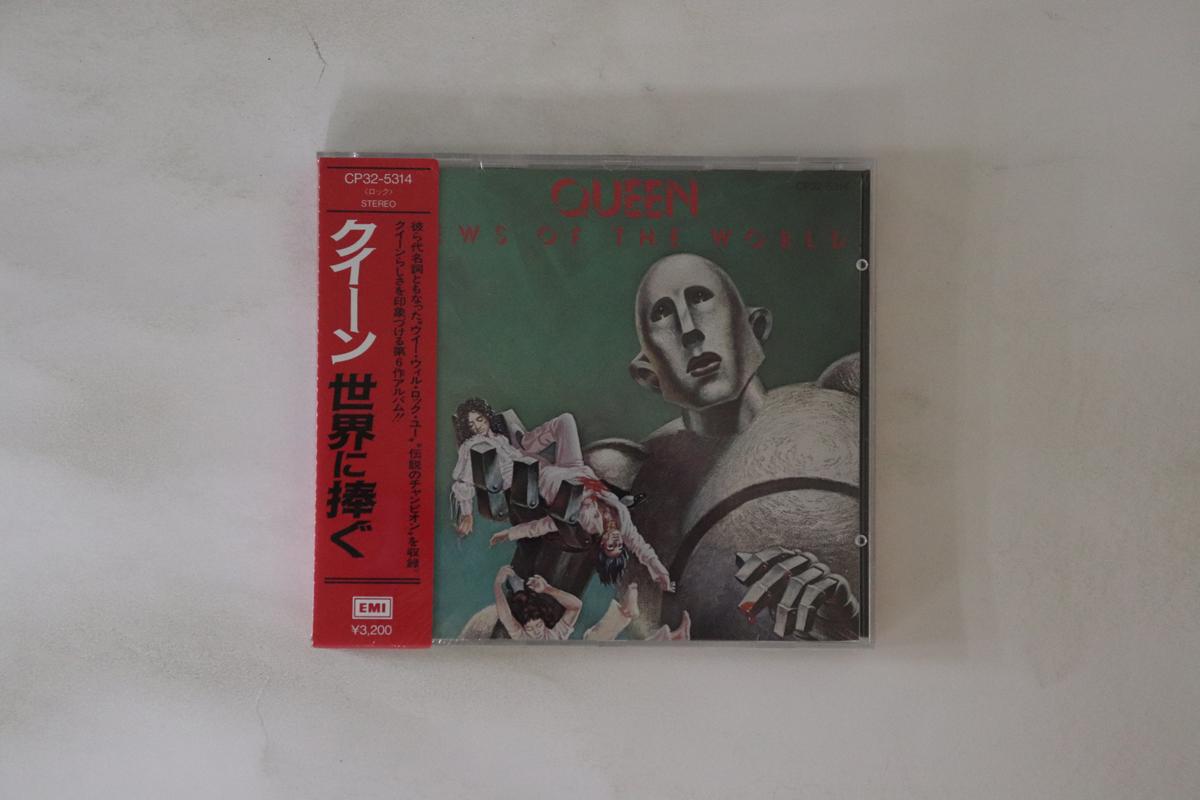 

CD QUEEN - News Of The World CP325314 EMI 1989 Япония Оби Рок Б/У