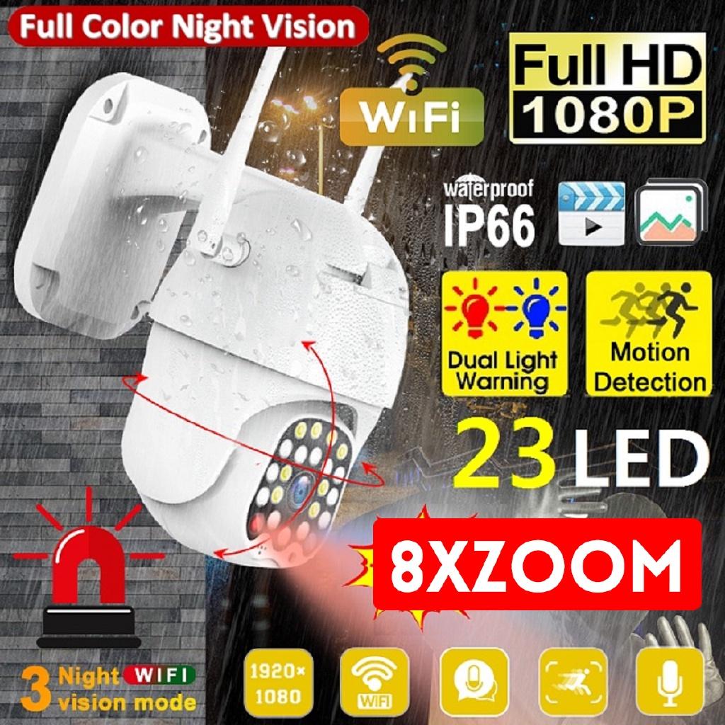 HD 1920x1080P PTZ IP Camera Wifi Outdoor Speed Dome CCTV Security Camera 8X Digital Zoom 5MP Network IR Surveillance Camera