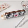 Large Capacity Pencil Bag Wrist Strap Stationery Pouch Zipper Pencil Case  School Supply Organizer