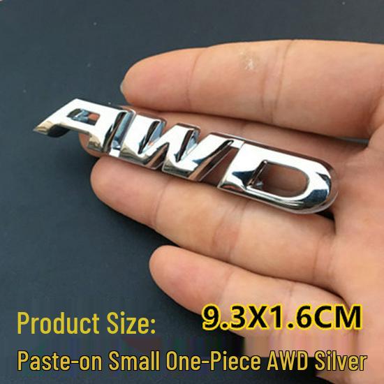 Dongfeng AWD Car Logo CRV Geshitu V6 Sticker Set: Body, Tail, and High-Configuration Displacement Badges