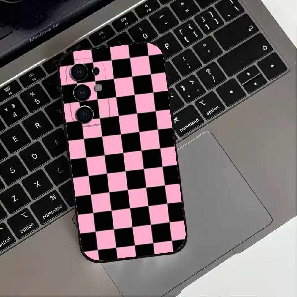 G-Geometric p-pattern Phone Case For Samsung S25,S24,S21,S22,S23,S30,Ultra,S20,Plus,Fe,Lite,Note,10,9,5G Black Cover