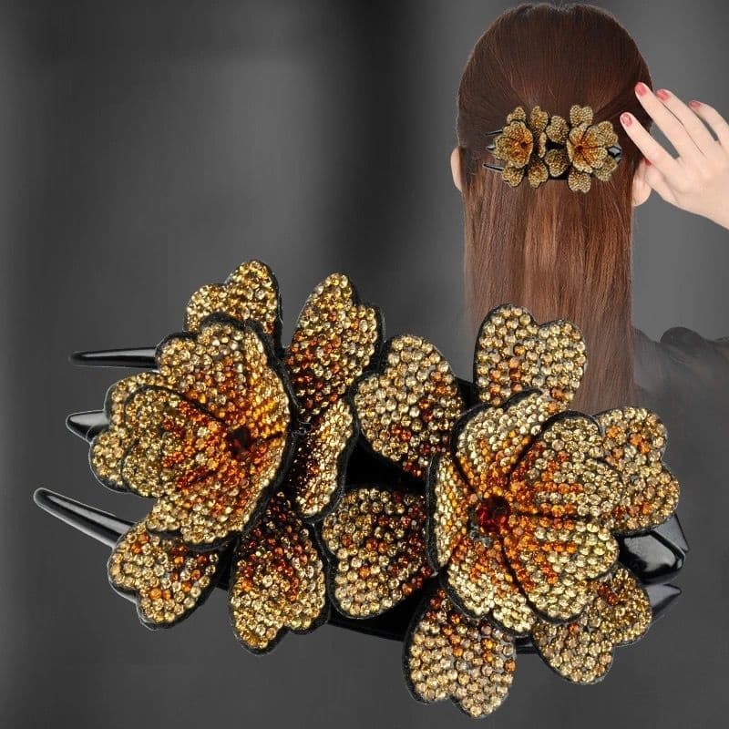 Hair Accessories Duckbill Clip Three-Jaw Clamps Fashion Big Hair Claws Elegant
