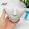 Adults Performance Masque Masquerade for Men Women, Cyberpunk Half Face Mouth Ergonomic Decor Ball Proms, Mardi Gras, Halloween Cosplay Party
