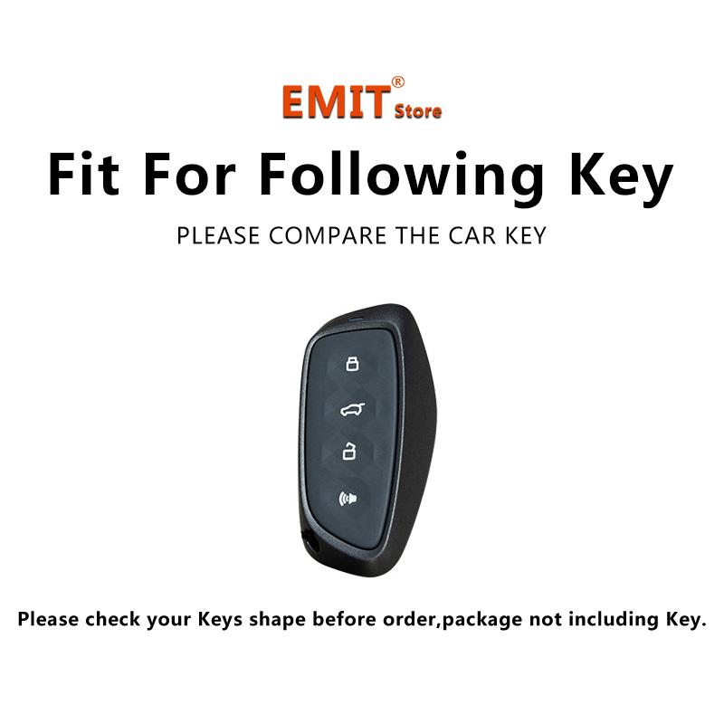 Zinc Alloy Car Key Case for HAVAL Menglong Hover H9 2025 2026 Keychain Remote Cover Shell Housing Ring Holder Fob Accessories