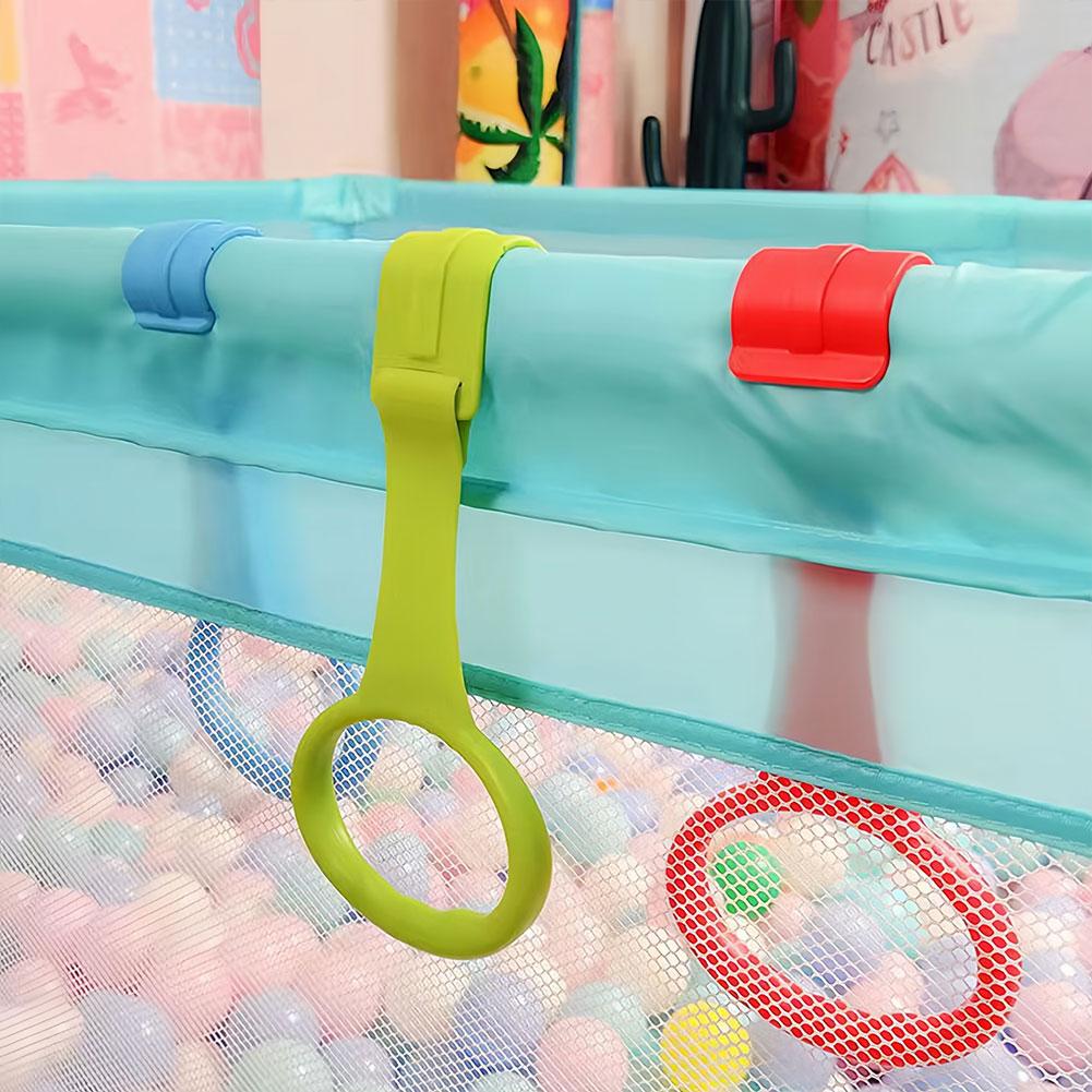 Toddler Pull Up Handle Baby Standing Aid Pull-Up Bar Crib & Playpen Toy
