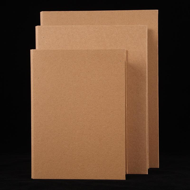 Retro Kraft Paper A4/A5 Ring Binder DIY Photo Album & Notebook Cover