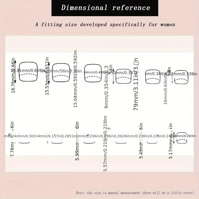 120pcs French Style Fake Toenail Press On Toe Foot Full Cover Square Nails Art Tips Wearable Nail Manicure Tool