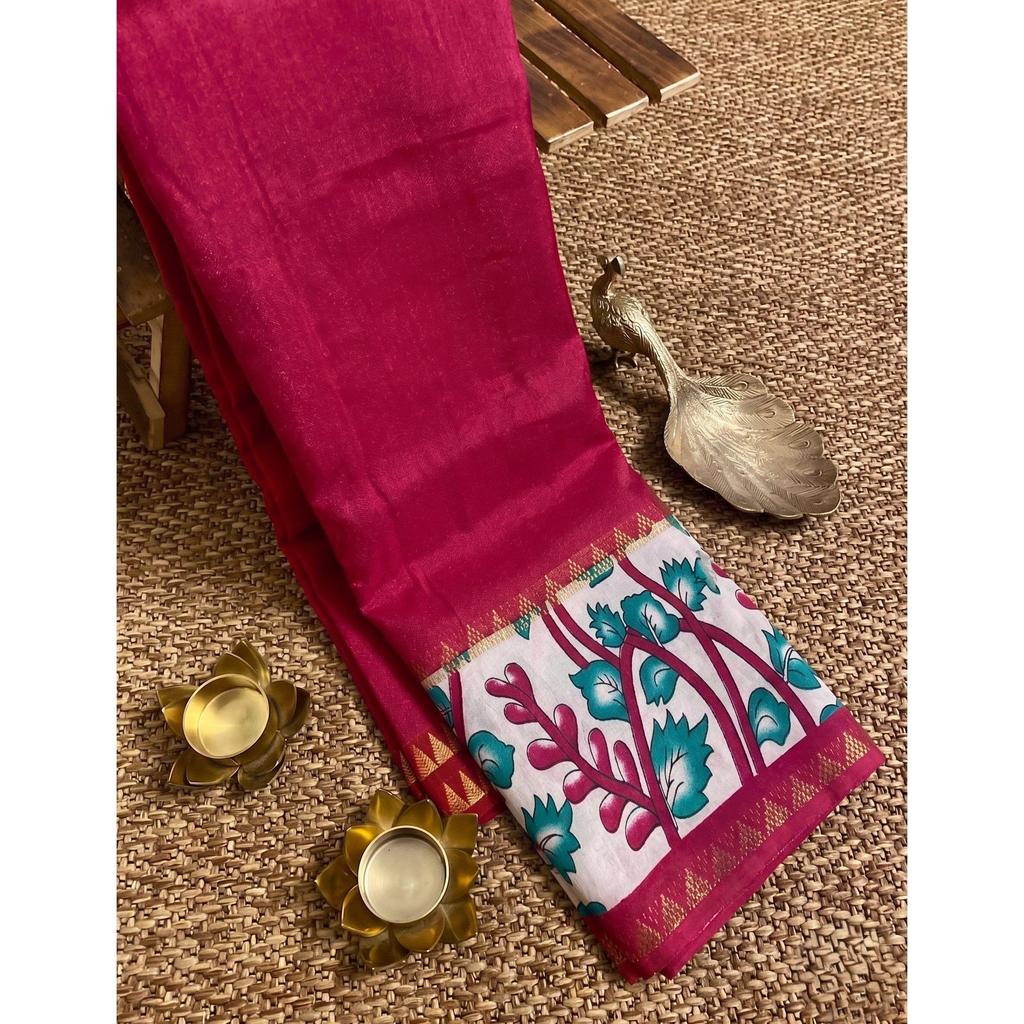 New Launch Premium Mangalgiri Silk Saree Collection