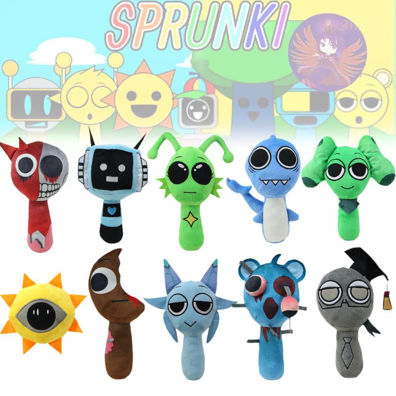 Sprunki Plush Incredibox Toy Cartoon Stuffed Animal Doll Kids Collection Gift