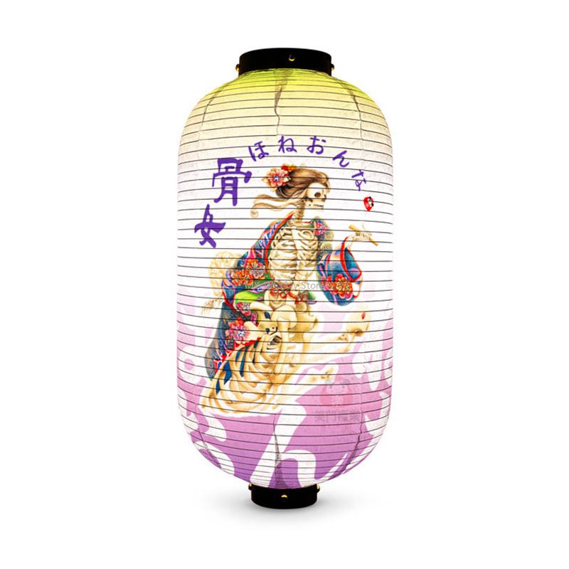 

Outdoor Waterproof Lantern Izakaya Yakitori Restaurants Sushi Ramen Japanese Cuisine Restaurant Customized Decoration Lantern 15x25cm