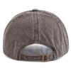 Ny unisex vasket bomullshette hodeskalletrykk Distressed baseballcaps herre kvinner Justerbar Uformell Utendørs mote Dad Hats