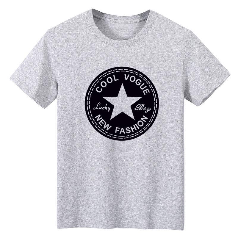 

Лето 2025 года, мужская модная повседневная футболка с круглым вырезом и коротким рукавом для пар 3XL