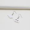 Creative Cute Cloud Resin Stud Earrings - Korean Style Summer Jewelry