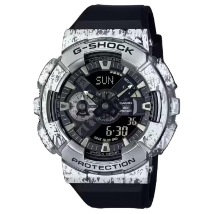 CASIO Unisex Black Watch GM-110GC-1A GM-110GC-1A Black Dial