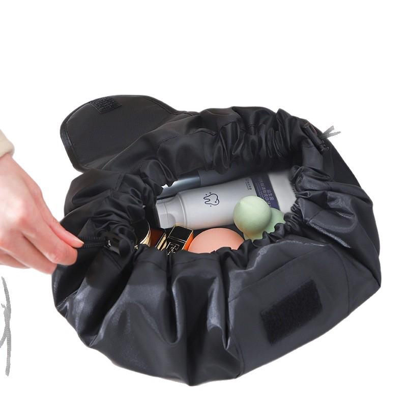 2025 Women's Large-Capacity Drawstring Makeup Bag: New Portable Cosmetics Storage for Outings