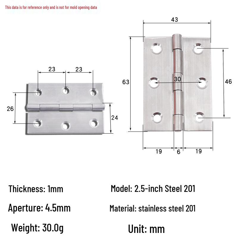 Anwang Stainless Steel Silent Hinge for Cabinets and Windows