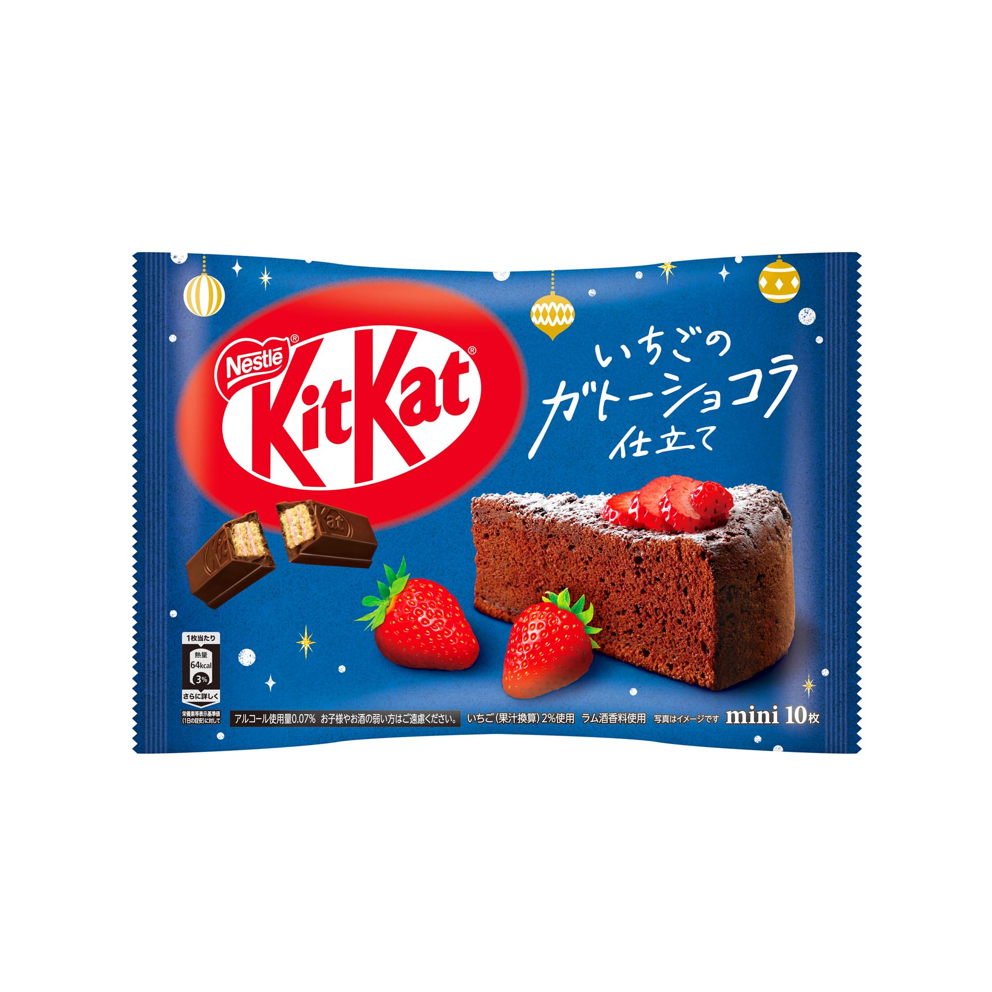

Nestle KKT KitKat Mini Strawberry Gateau Chocolat 10 шт. x 12 шт.