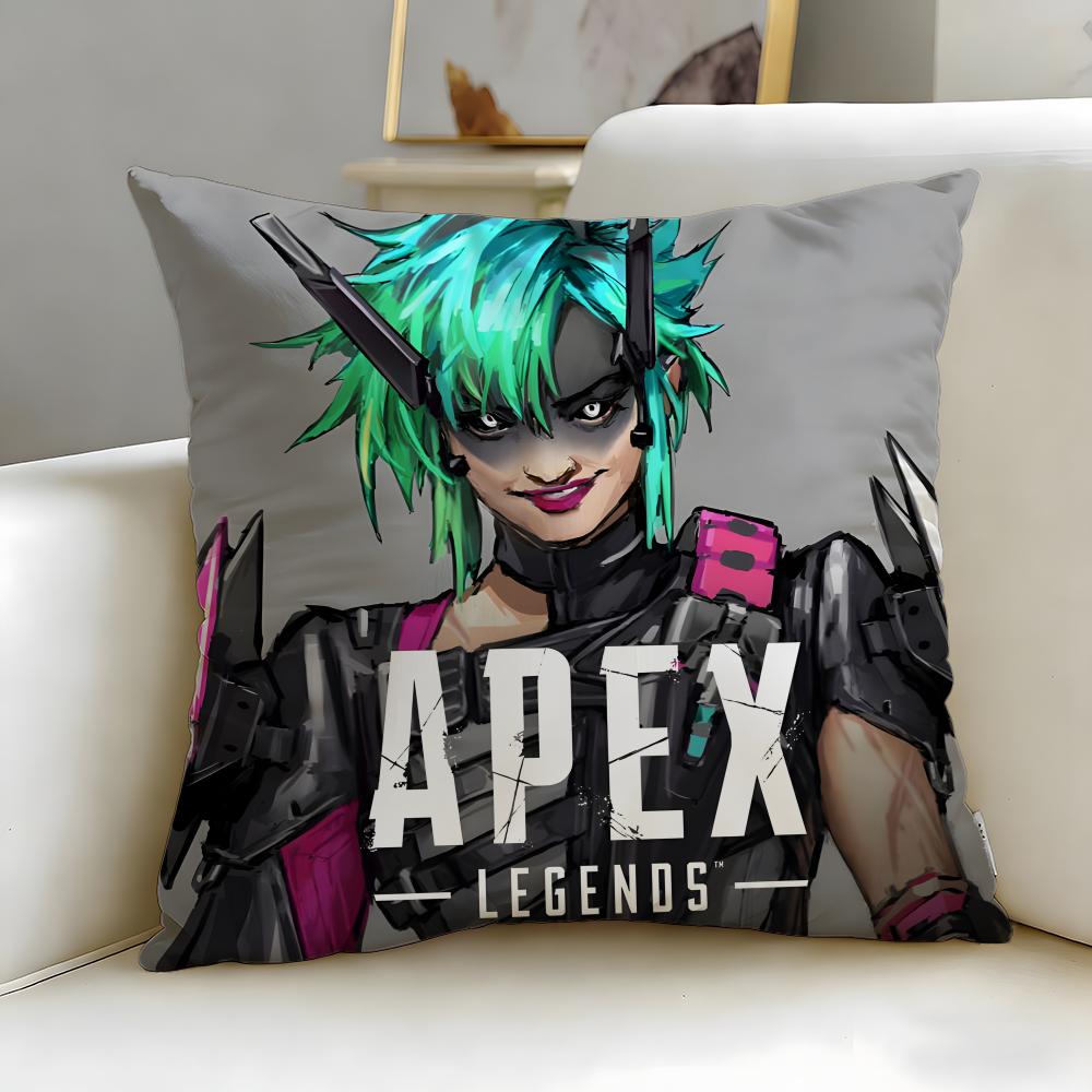 popular game Apex Legends Cushion Cover Soft & Easy-Wash Pillow Case – Versatile for Couch, Bed, Travel and Office