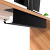 1pc 8.5cm/3.35in Under Desk Cable Management Tray Self Adhesive Cable Storage Rack Basket for Power Strip Adapter Useful