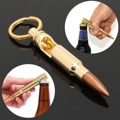 New Style Multifunctional Bullet Bottle Opener Key Buckle Accessories