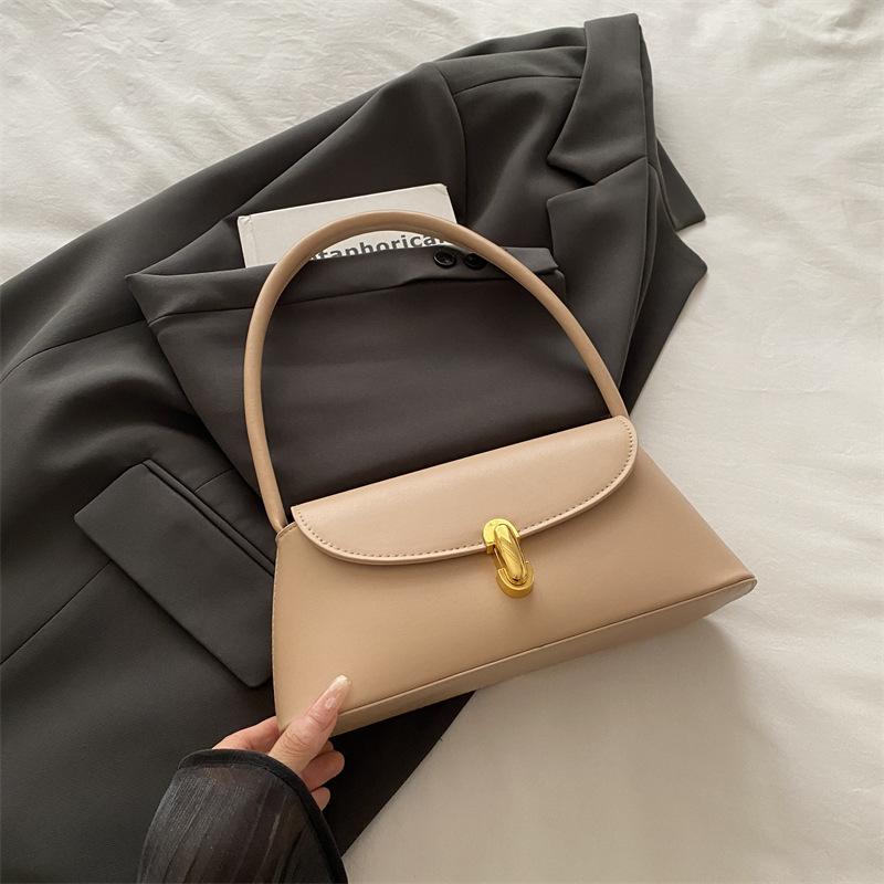 High Sense Fashion Spring and Summer Retro Armpit Bag Women's Bag 2025 New Trendy This Year Popular Versatile Shoulder Small Square Bag