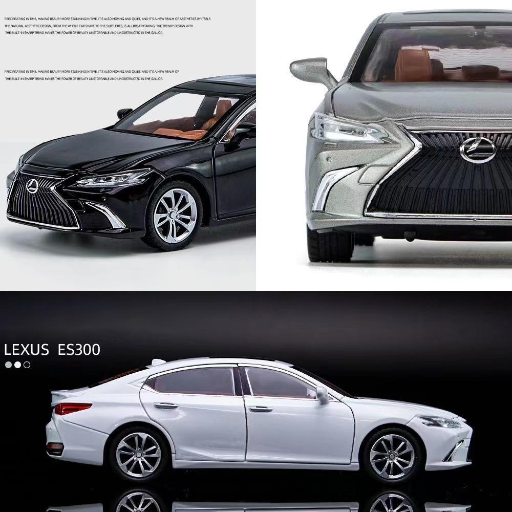 1/24 Lexus ES300 Sedan Alloy Scale Car Model Diecast Metal Miniature Car Model Collection Children Birthday Toy Car Vehicle