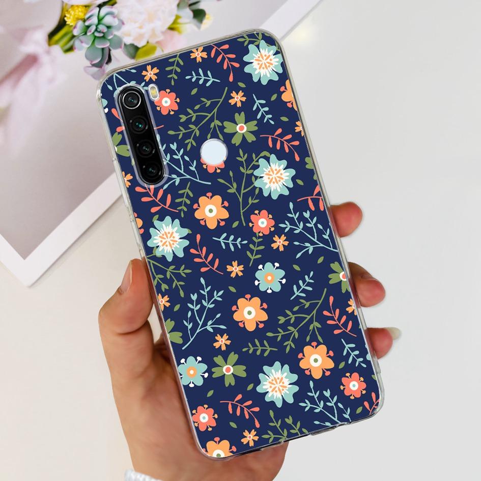 For Xiaomi Redmi Note 8 Case Cute Cartoon Soft Silicone Phone Cases For Xiaomi Redmi Note 8T 8 t Cover On Redmi Note8 Back Coque