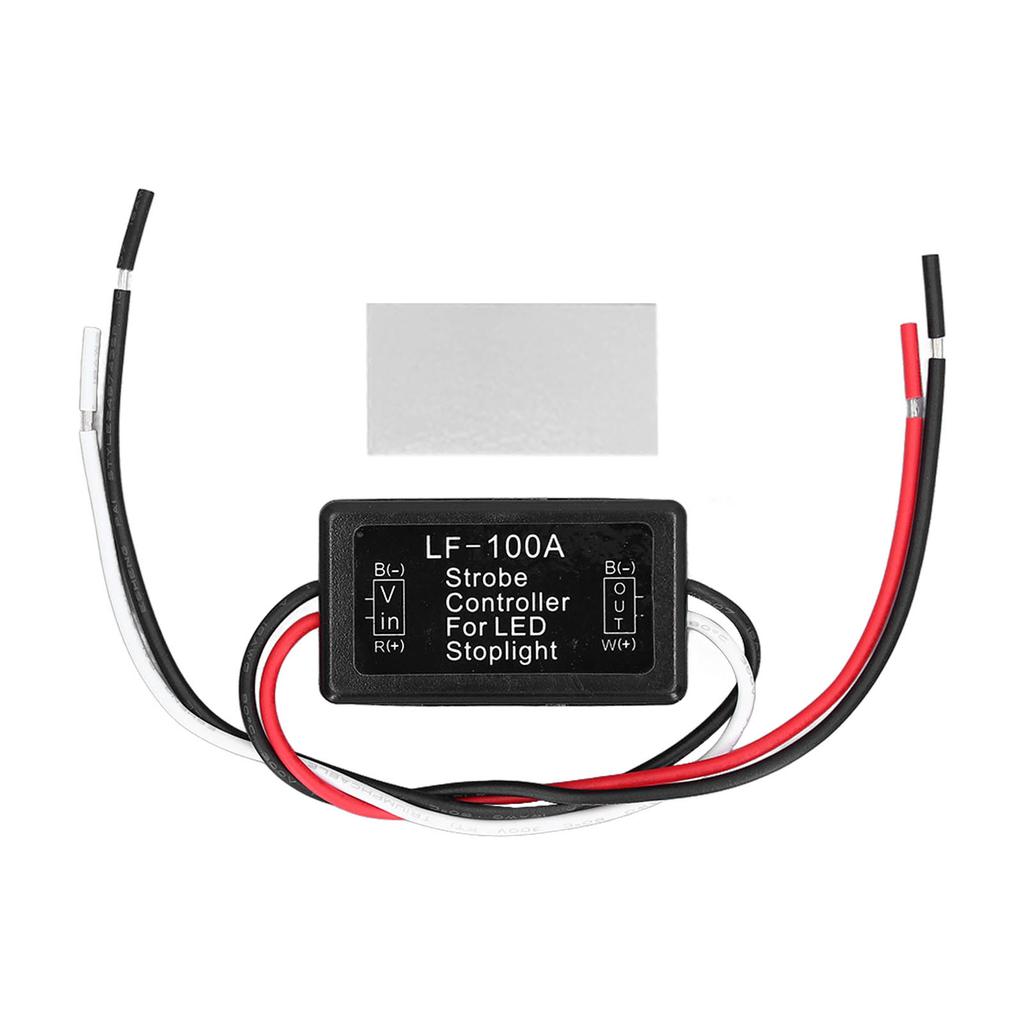Brake Light Strobe Controller LED Intelligent High Mounted Brake Light Flasher Module for Motor Vehicle