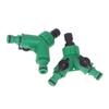 Plastic Hose Splitter Valve, Y-Shape 2-Way Garden Pipe Connector Adapter