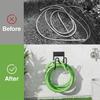 Heavy Duty Metal Hose Holder Wall Mounted Hose Reel For Garden Hose Storage Hose Reels Without Hose