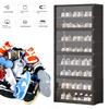 9-Tier Sneaker Rack Organizer Shoe Rack Organizer Holds 18 Pairs Tall Shoe Rack Shoes Cabinet Closed Shelves for Closet Entryway