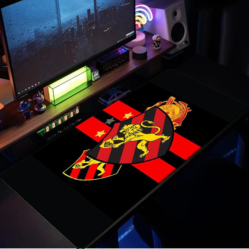 Club De Recife Symbol mouse pad, rubber base, esports desk mat, mouse pad for gamers and office use, gaming desk , easy to clean mat