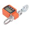 Orange Hanging Hook Scale LCD HD Digital Display High Accuracy Sensor Electronic Crane Scale 1102lb 500kg