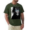 Creepy Pop Blue Eye Glow T-shirt kawaii clothes anime big and tall t shirts for