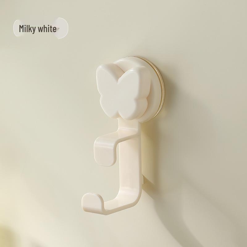 Cartoon Suction Cup Basin Hook - No-Drill Wall Mount Bathroom Storage Rack
