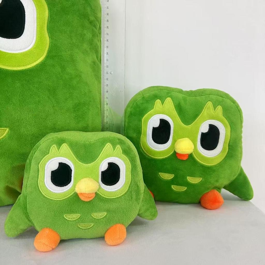 Duolingo Green Owl Plush Toy – Foreign Language Learning for Kids