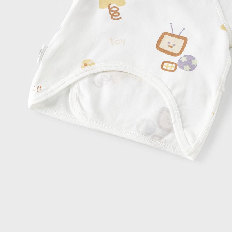 TONGTAI Newborn Pure Cotton Kimono Bodysuit