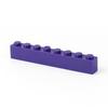 100g Small Particle 3008 High Brick 1x8 DIY Building Block Compatible with Creative Gift MOC Building Block Castle Toys