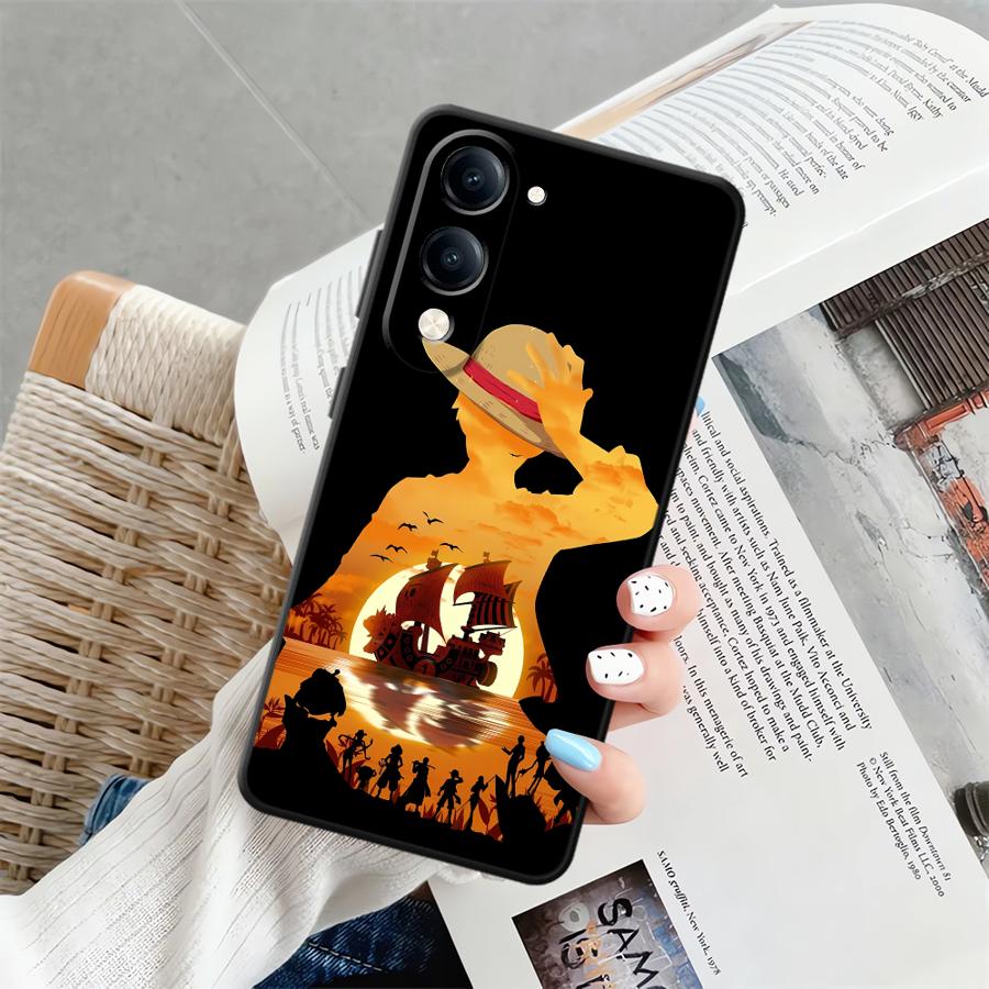 

Мультяшный Чехол-Кейс для Телефона Luffy Zoro для Vivo Y16 Y17 Y19 Y33S Y35 Y31 Y36 Y30 Y27 Y22 Y12 Y15S Y20 Y21 Y02 Y11 vivo Y17