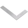 Carbon Steel Machinist Square High Accuracy 90 Degree Engineer Square Ruler 200x130mm Silver Woodworking Square Woodworking