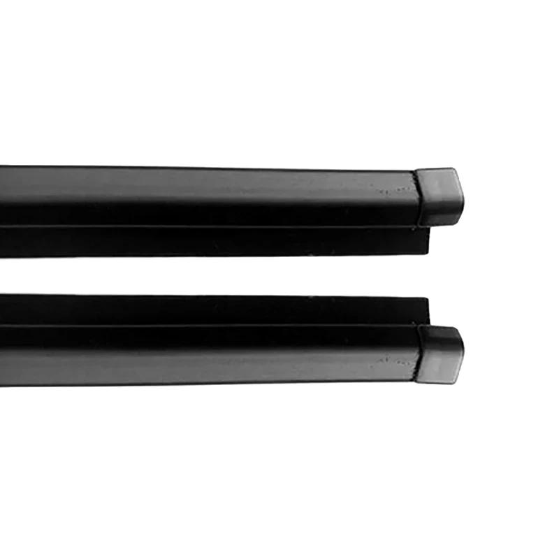4Pcs Car Door Window Glass Sealing Strips Waterproof Rubber Black Weather Strips Fit For Suzuki SX4 Hatchback #83811-56K00-000
