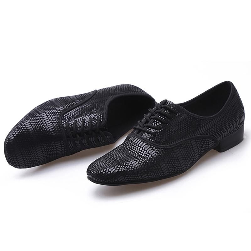 Genuine Leather Men's Modern Dance Shoes Professional Adult Man Boys Latin Tango Ballroom Standard Dance Shoes