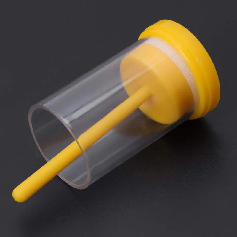 Plunger Beekeeper Yellow Catcher Tool Bee Beekeeping Supplies Bee-Friendly Queen Bee Marker Bottle Beekeeping Supplies Frames