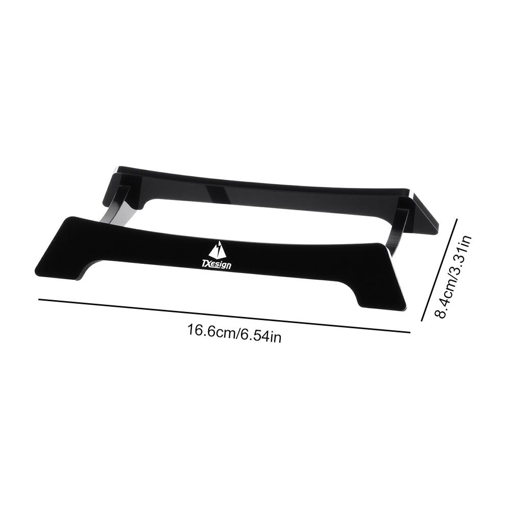 Desktop Speaker Stand Wear Resist Acrylic Speaker Holder Non-Slip Sound Box Storage Base Speaker Accessory