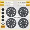 4PCS HubCap 19 Inch New for Tesla Model Y Juniper 2025 Performance Replacement Wheel Cap Automobile Full Rim Cover Accessories