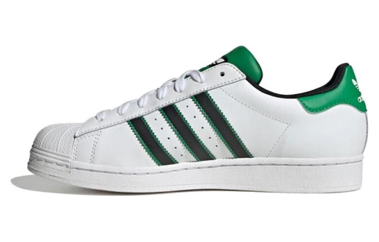 

Adidas Superstar White Black Green ID4670 38⅔