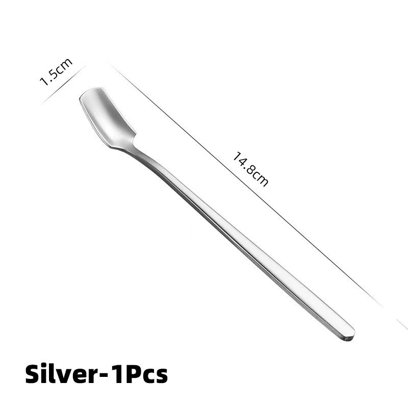 

Kitchen Bar Tea Long-Handle Coffee Stirrers Milk Spoon Teaspoon Coffeeware Coffee-Scoop Kitchen Teaspoons Tableware Accessories