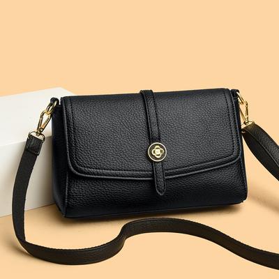 Crossbody Bag Fashionable and Retro Small Square Bag Soft Single-shoulder Bag